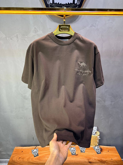 T-Shirt Oversize Brown 5153
