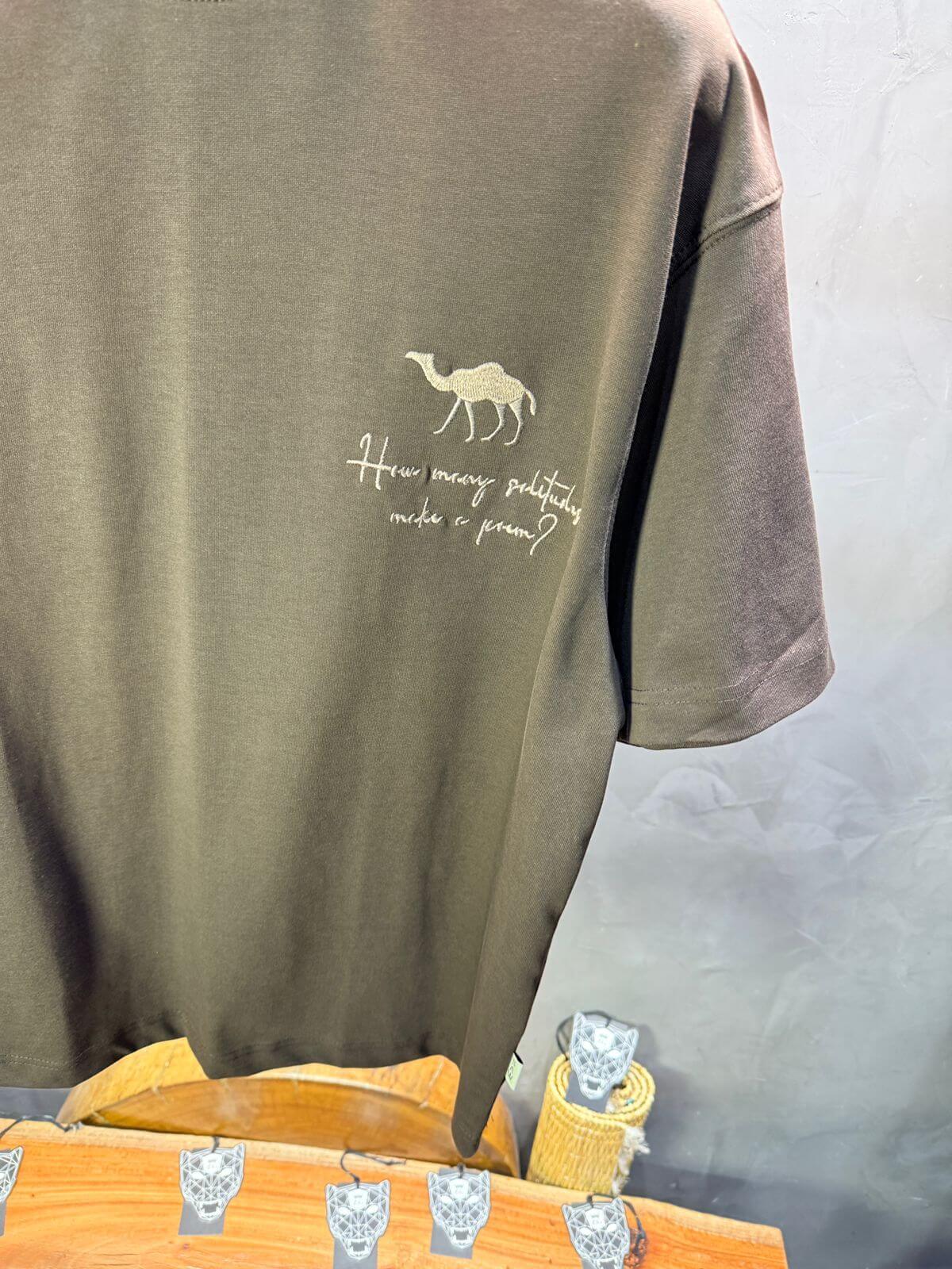 T-Shirt Oversize Brown 5153
