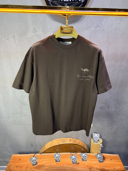 T-Shirt Oversize Brown 5153