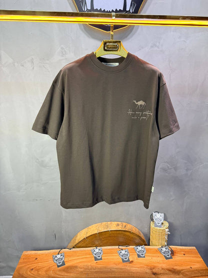 T-Shirt Oversize Brown 5153