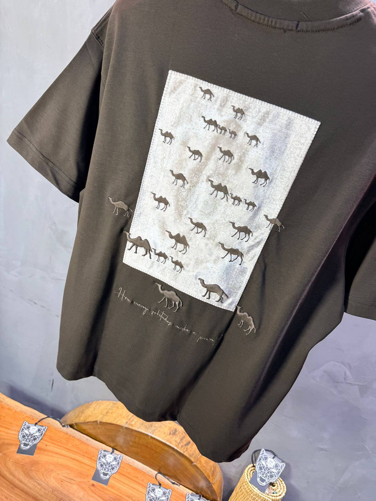 T-Shirt Oversize Brown 5153