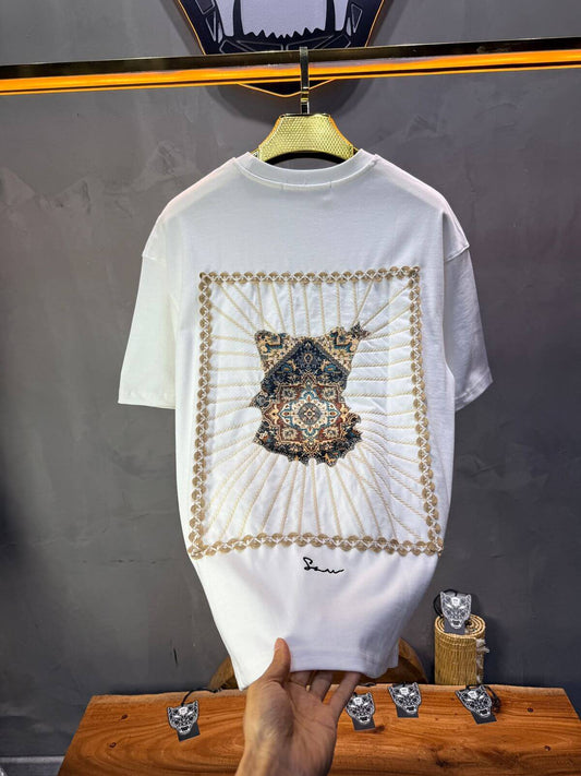 T-Shirt Oversize Blanc 5063