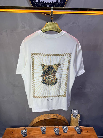 T-Shirt Oversize Blanc 5063