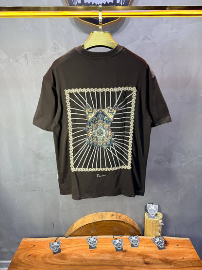 T-Shirt Oversize Brown 5063