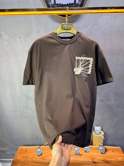 T-Shirt Oversize Brown 5063