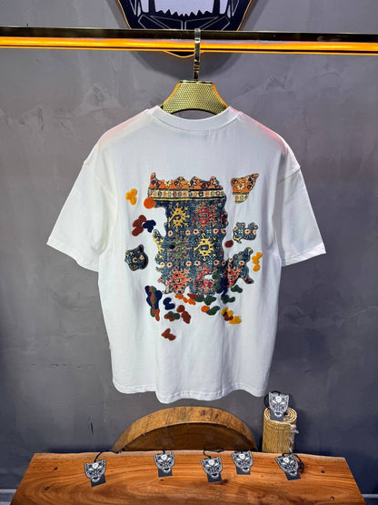 T-Shirt Oversize Blanc 5079