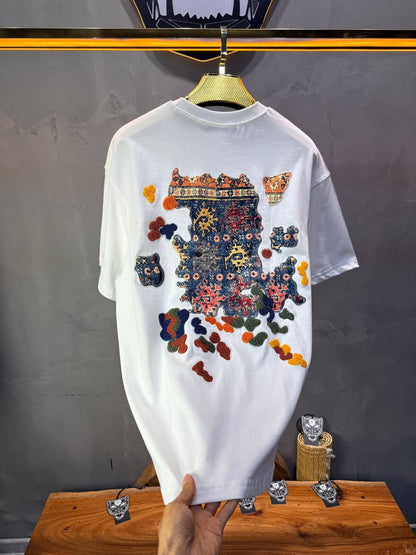 T-Shirt Oversize Blanc 5079