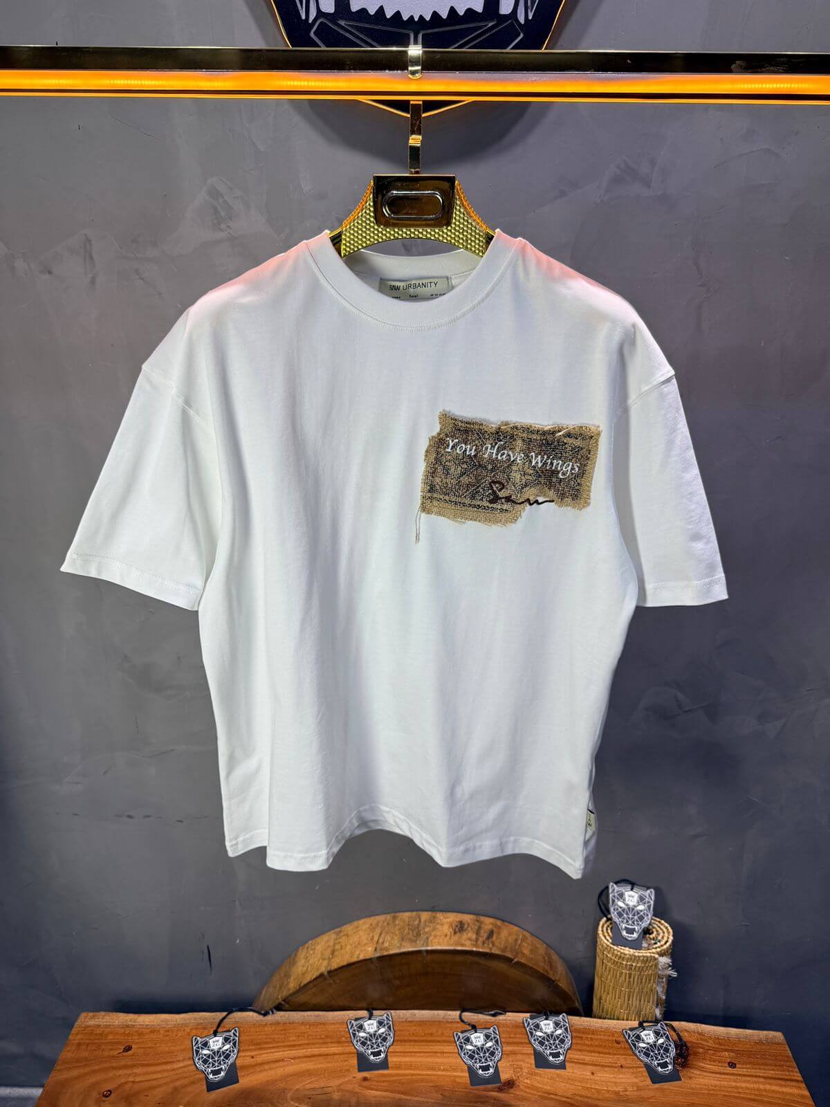 T-Shirt Oversize Blanc 5126