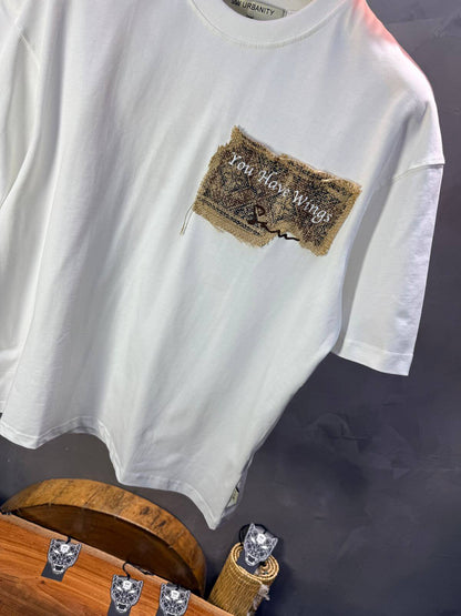 T-Shirt Oversize Blanc 5126