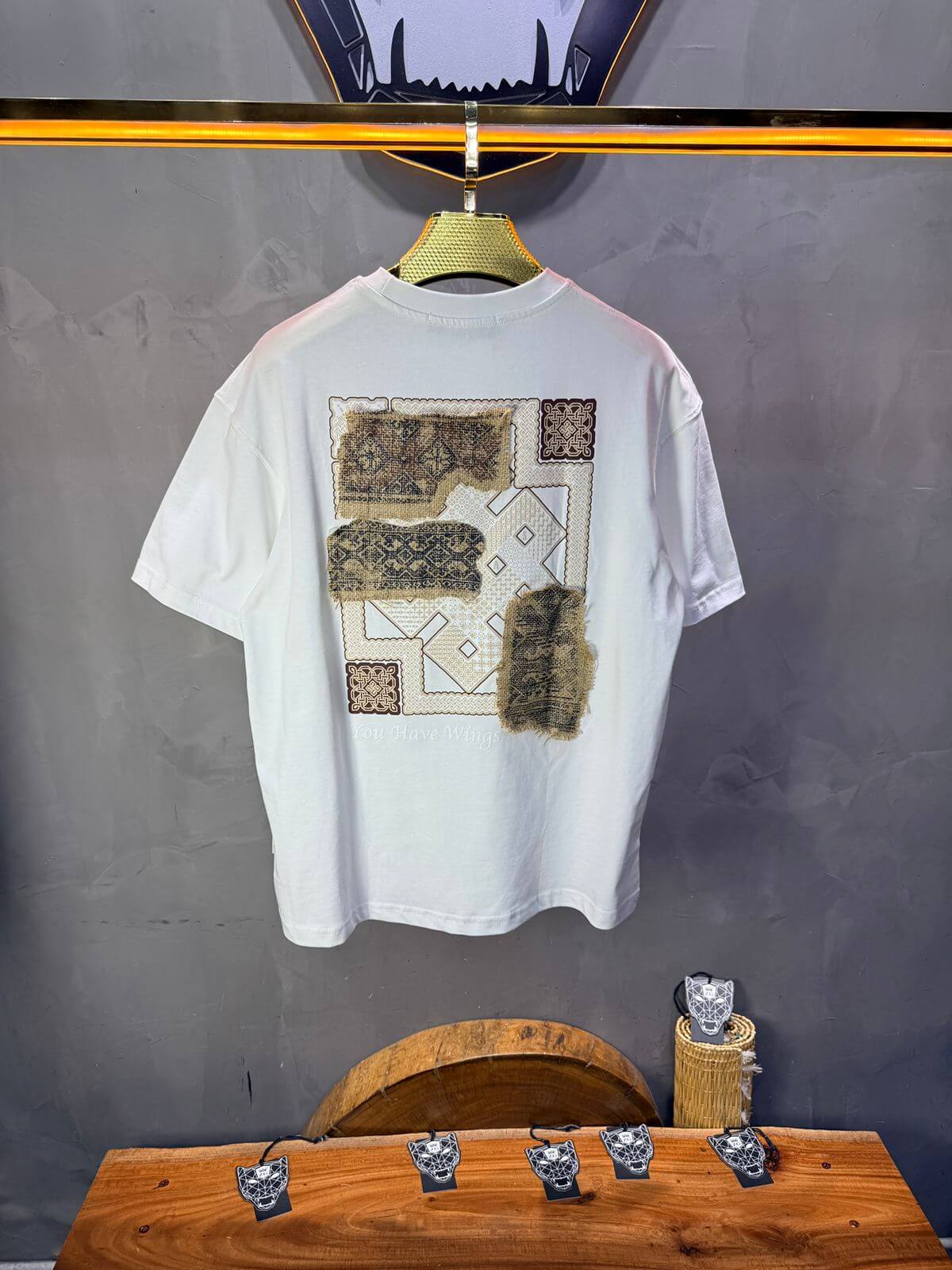 T-Shirt Oversize Blanc 5126