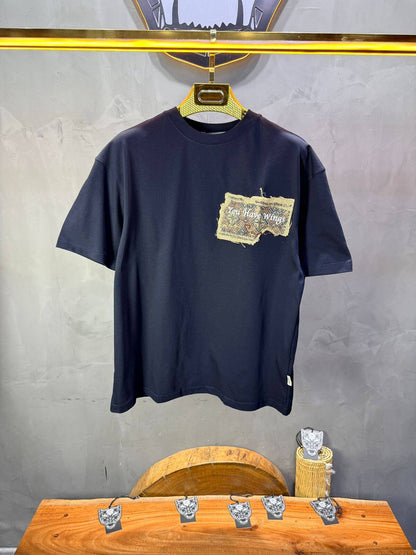 T-Shirt Oversize Navy Blue 5126