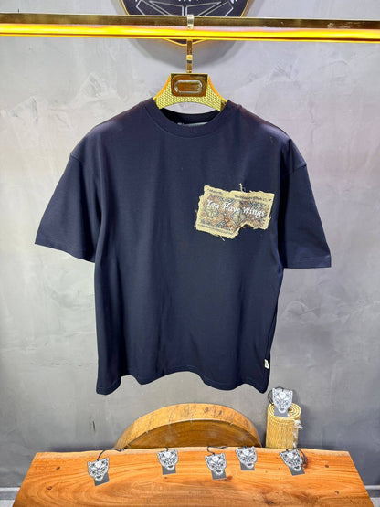 T-Shirt Oversize Navy Blue 5126