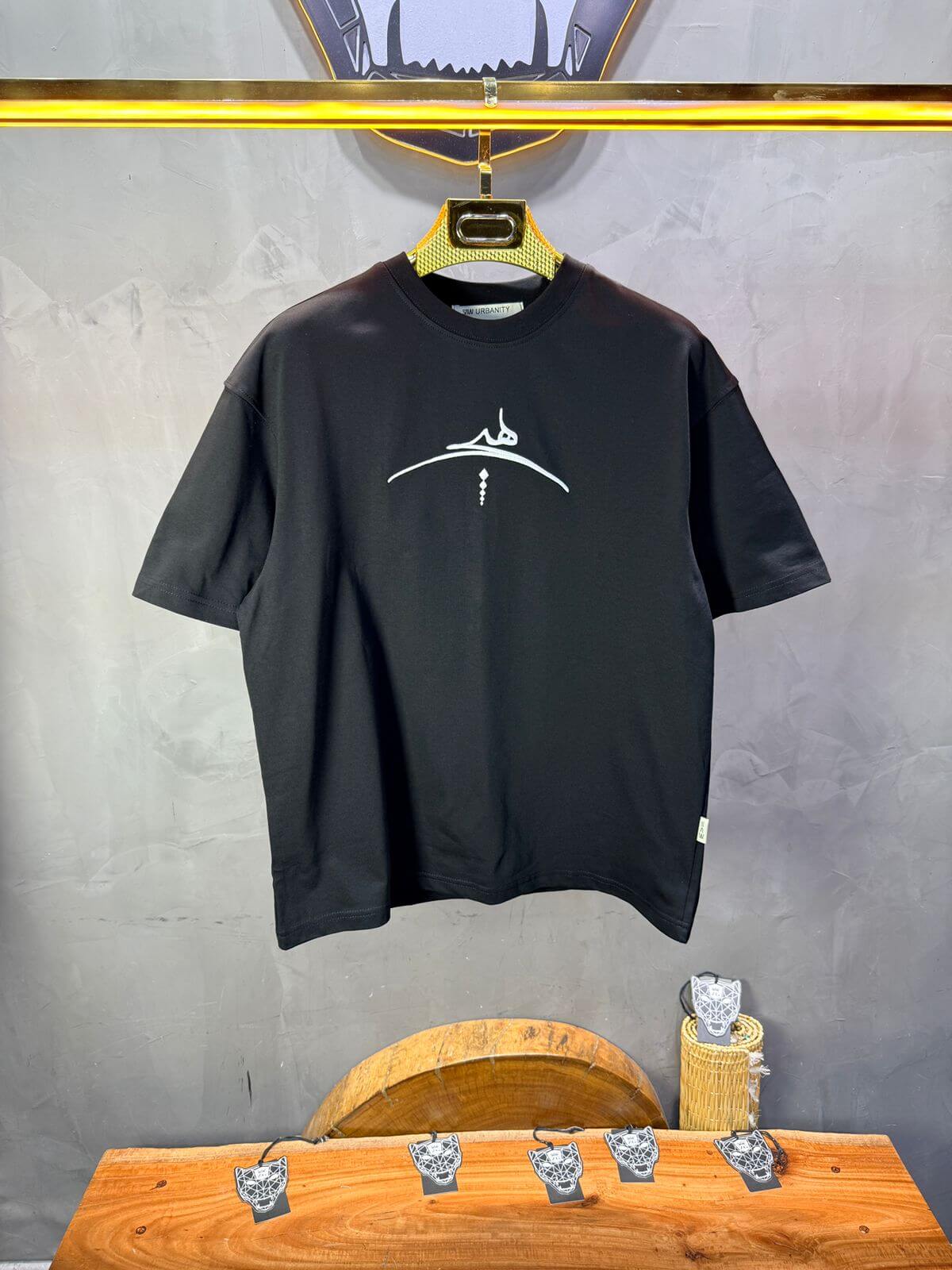 T-Shirt Oversize Noir 5070