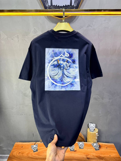 T-Shirt Oversize Navy Blue 5070
