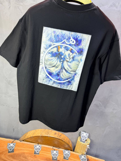 T-Shirt Oversize Noir 5070