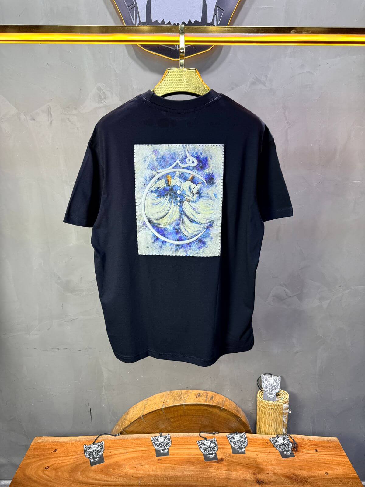 T-Shirt Oversize Navy Blue 5070