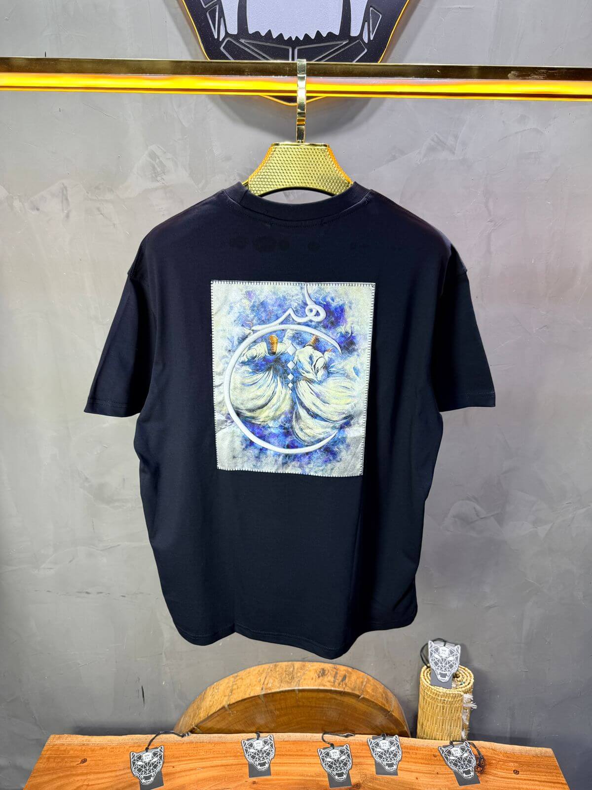 T-Shirt Oversize Navy Blue 5070