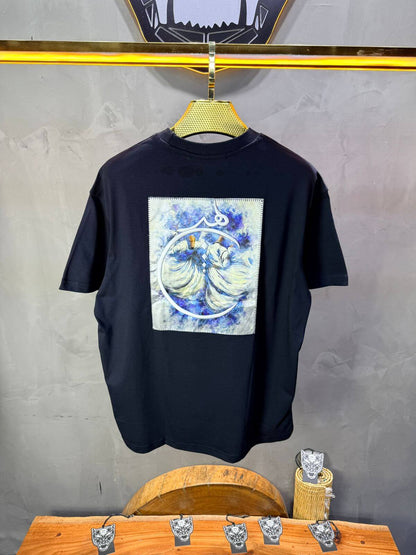 T-Shirt Oversize Navy Blue 5070