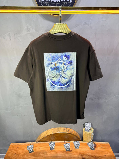 T-Shirt Oversize Brown 5070