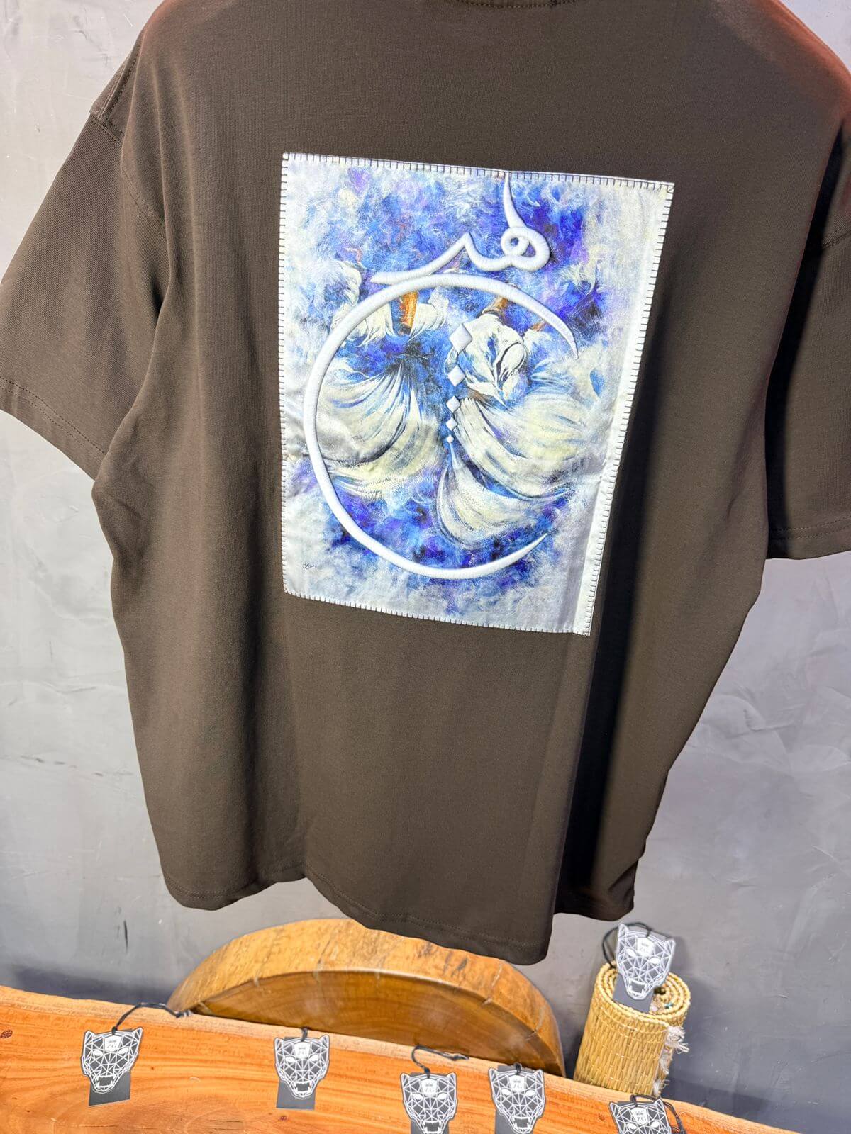 T-Shirt Oversize Brown 5070