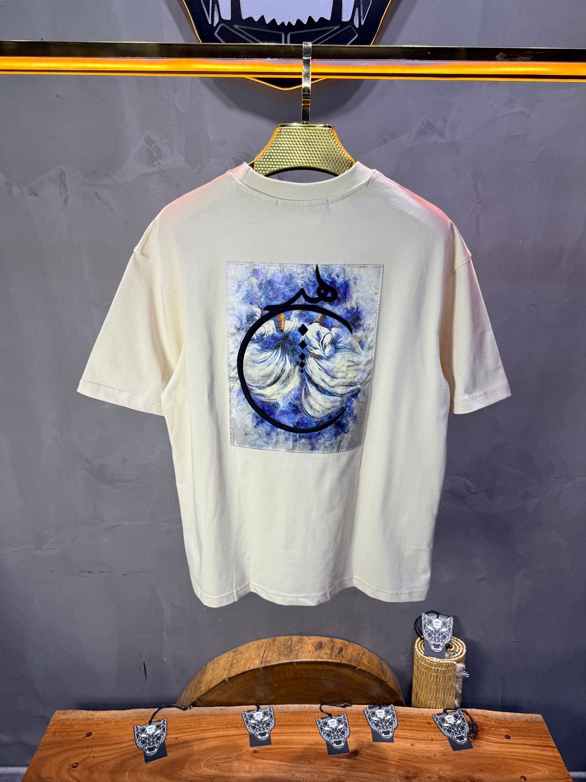T-Shirt Oversize Beige 5070