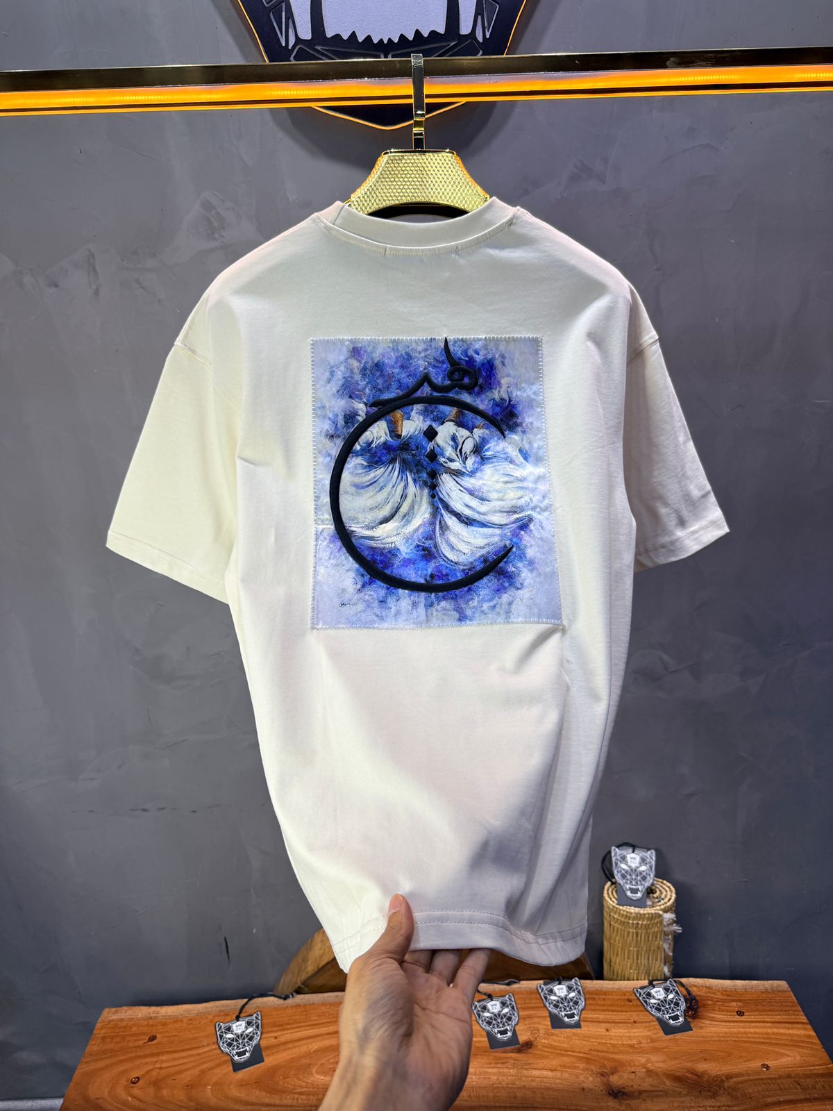 T-Shirt Oversize Beige 5070