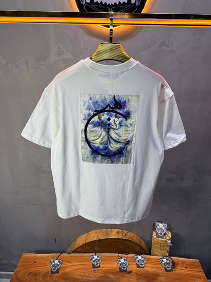 T-Shirt Oversize Blanc 5070