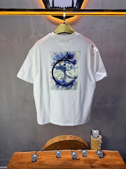 T-Shirt Oversize Blanc 5070