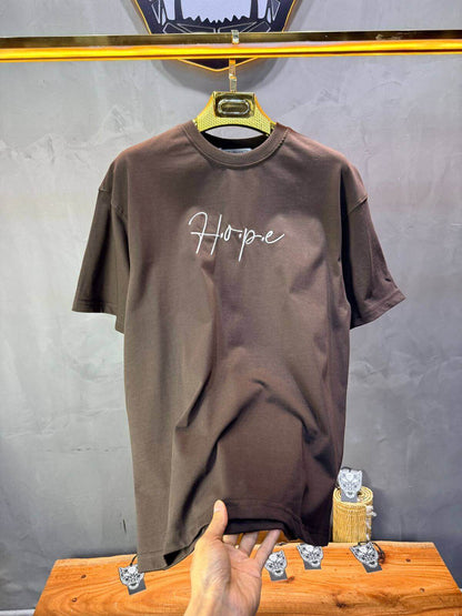 T-Shirt Oversize Brown — Tapis Persan Rouge 5064