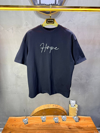 T-Shirt Oversize Navy Blue — Tapis Persan Rouge 5064