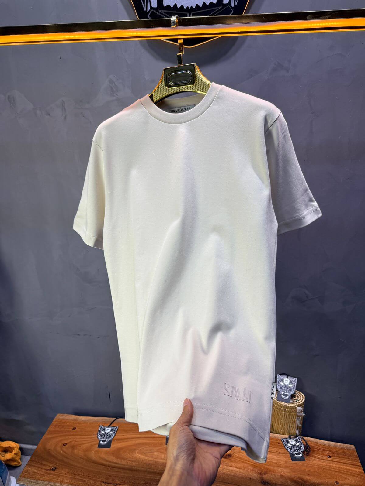 T-Shirt Oversize Beige 5051