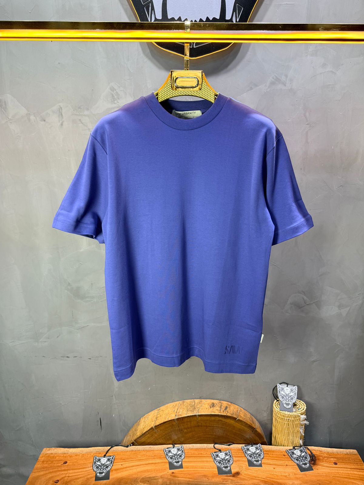 T-Shirt Oversize Bleu Klein 5051
