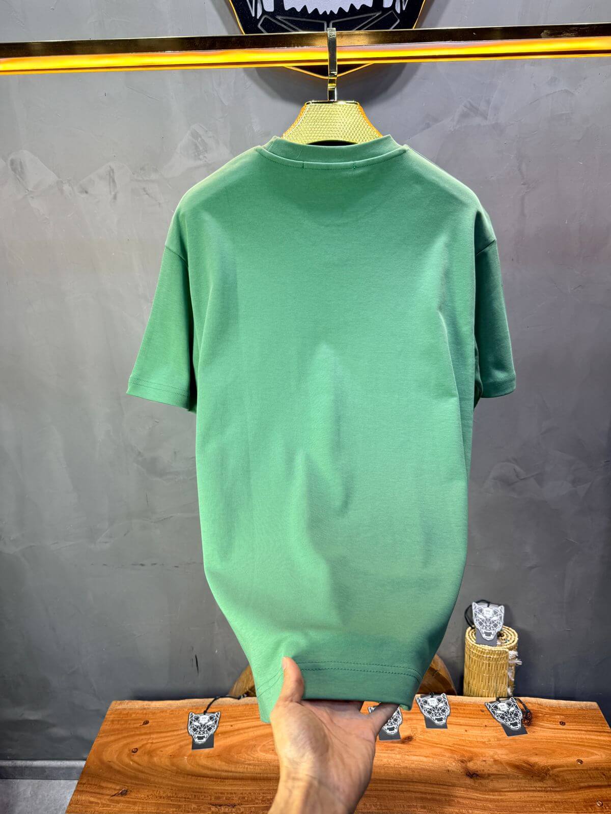 T-Shirt Oversize Vert Menthe 5051