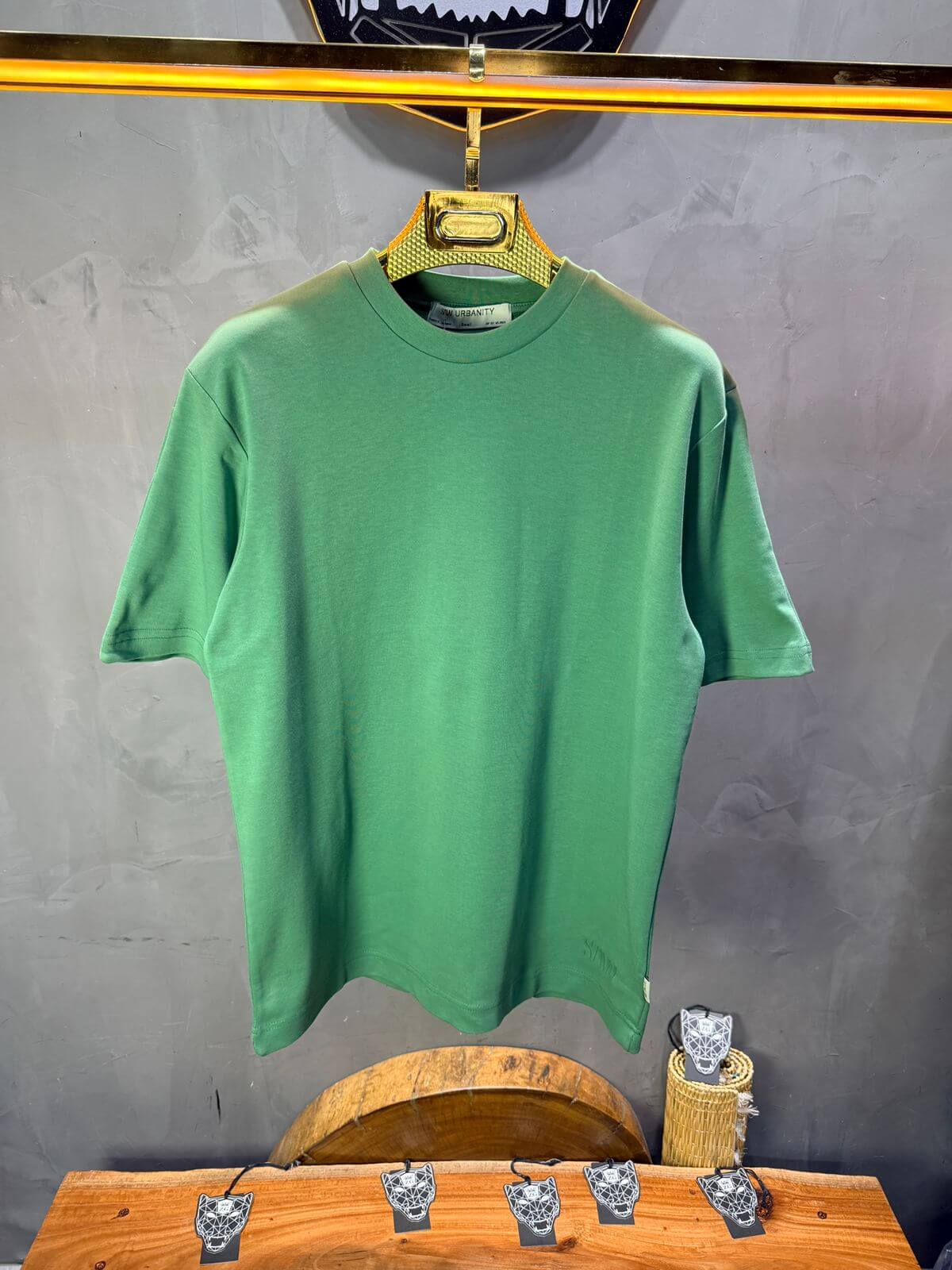 T-Shirt Oversize Vert Menthe 5051