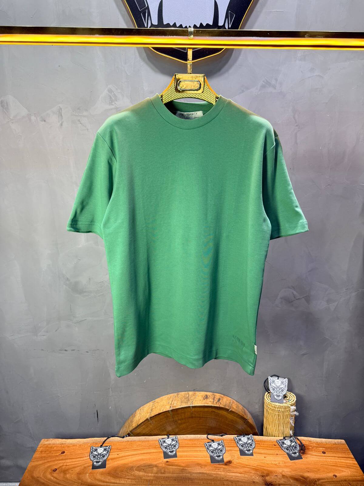 T-Shirt Oversize Vert Menthe 5051