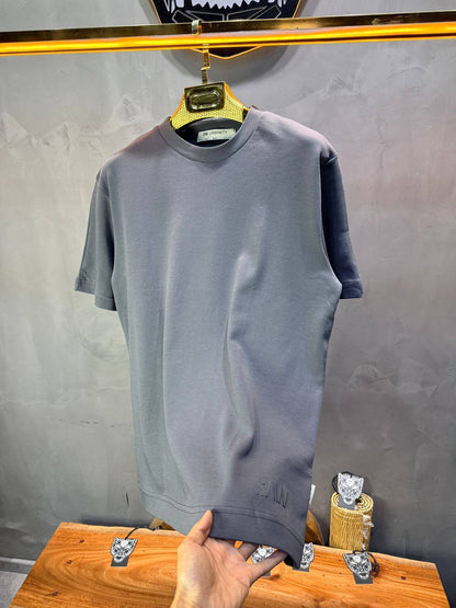 T-Shirt Oversize Gris Ardoise 5051