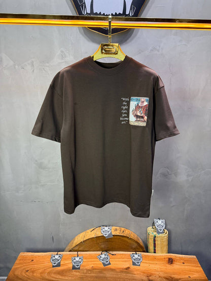 T-Shirt Oversize Brown — Femme Orientale 5151