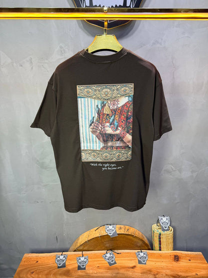 T-Shirt Oversize Brown — Femme Orientale 5151