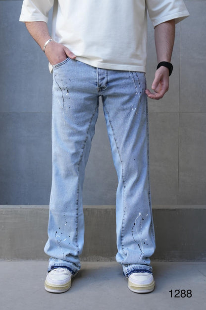 Jeans Large Blue Clair 1288
