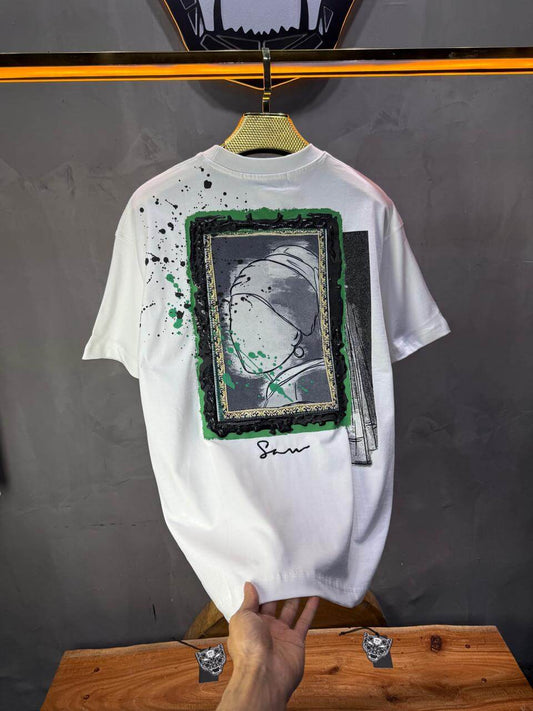 T-shirt Oversize White  – Art Gallery 5114