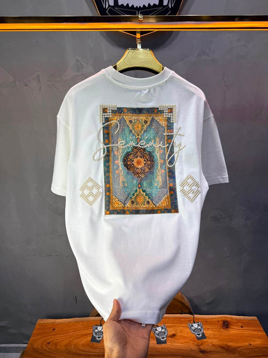 T-Shirt Over Size Serenity — Blanc 5099