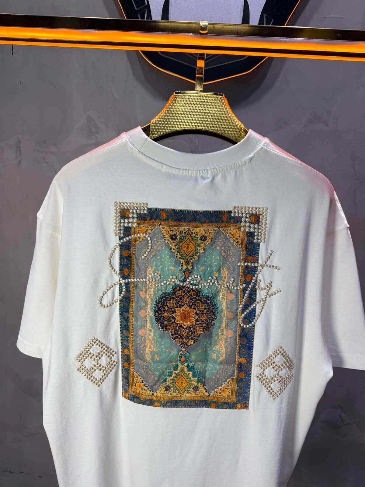 T-Shirt Over Size Serenity — Blanc 5099