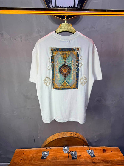 T-Shirt Over Size Serenity — Blanc 5099