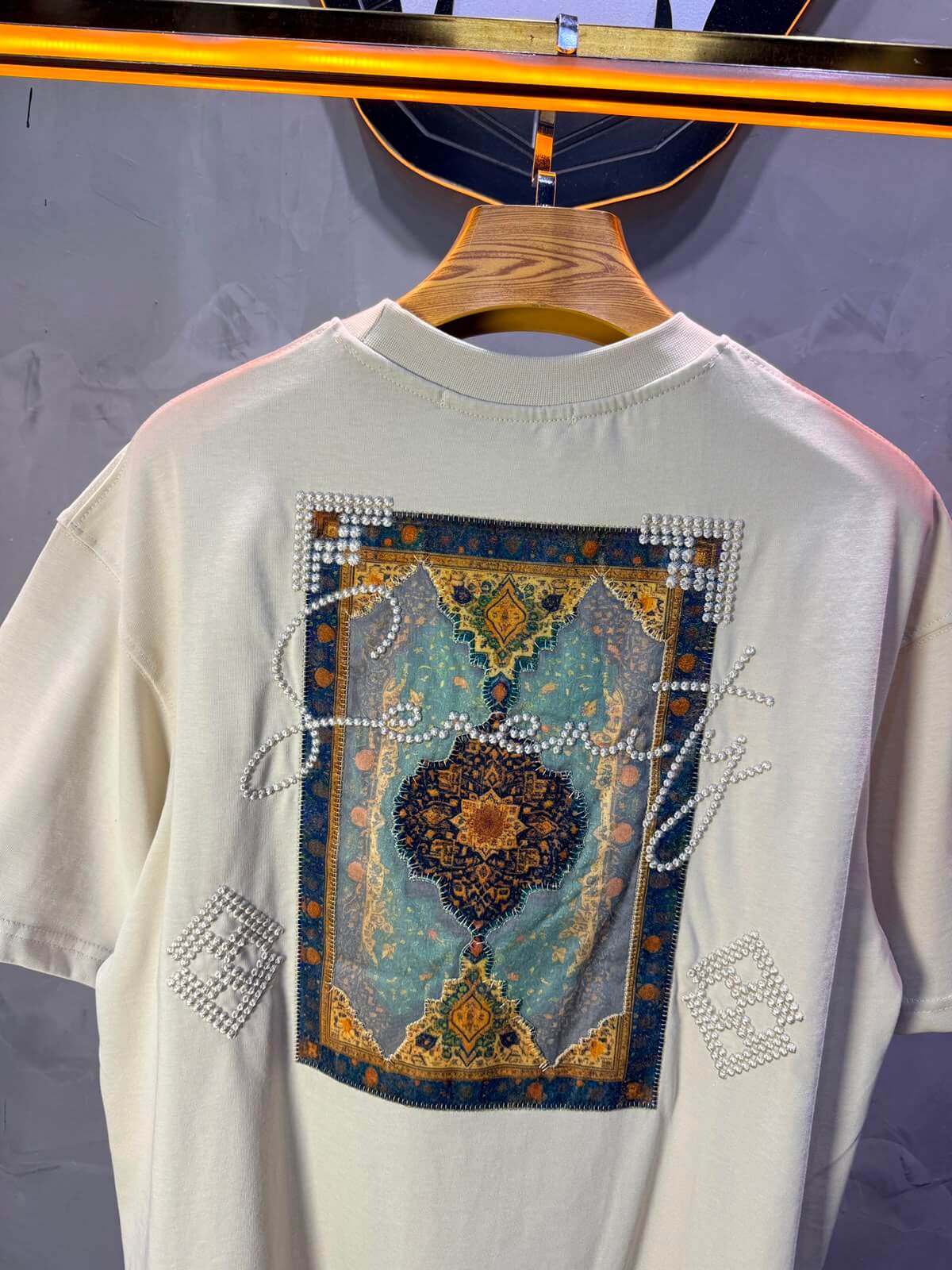 T-Shirt Over Size Serenity — Beige 5099
