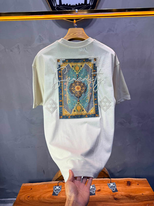 T-Shirt Over Size Serenity — Beige 5099