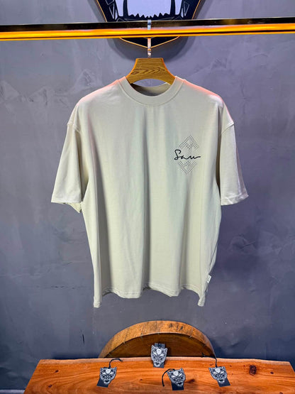 T-Shirt Over Size Serenity — Beige 5099