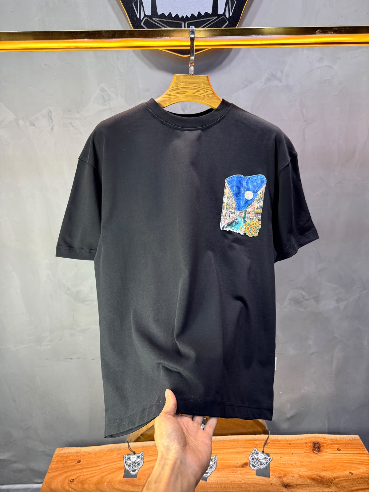 T-Shirt Oversize Vincent — Noir 5183
