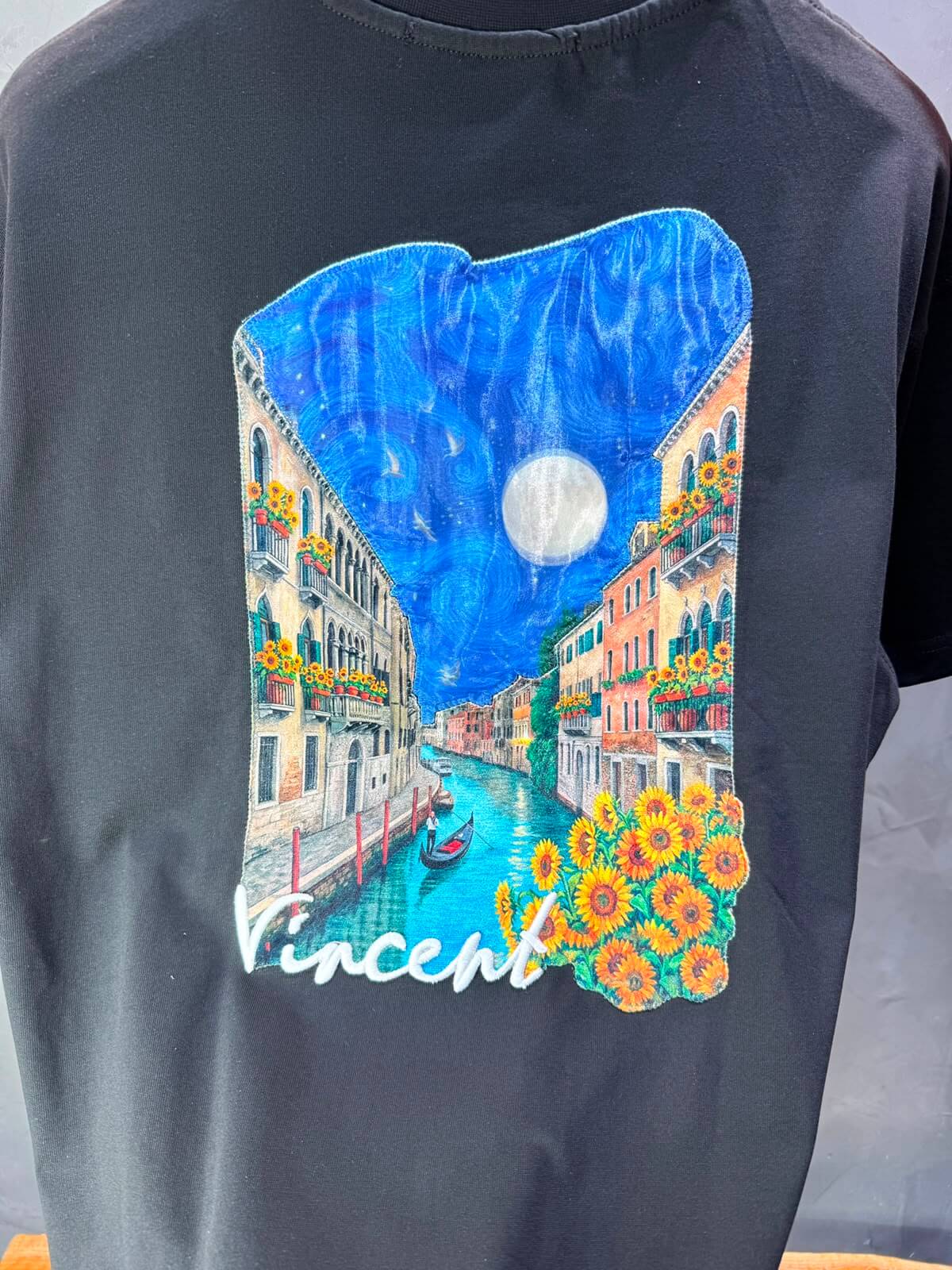 T-Shirt Oversize Vincent — Noir 5183