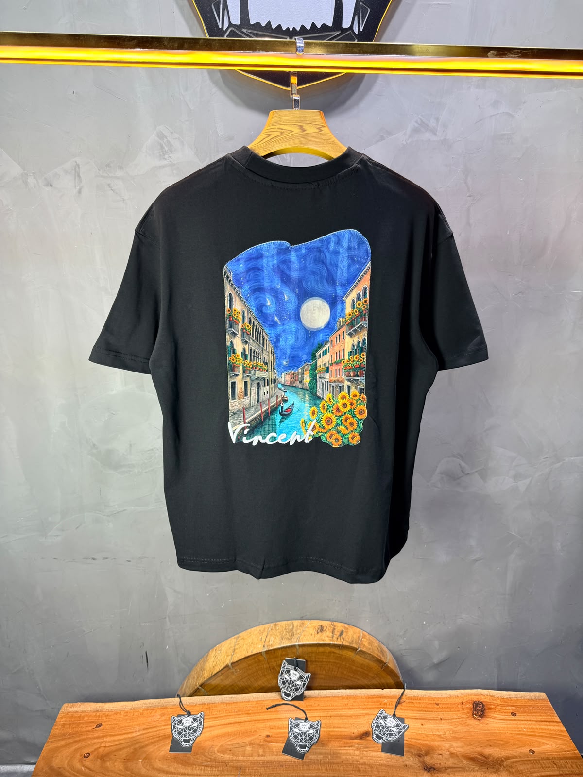 T-Shirt Oversize Vincent — Noir 5183