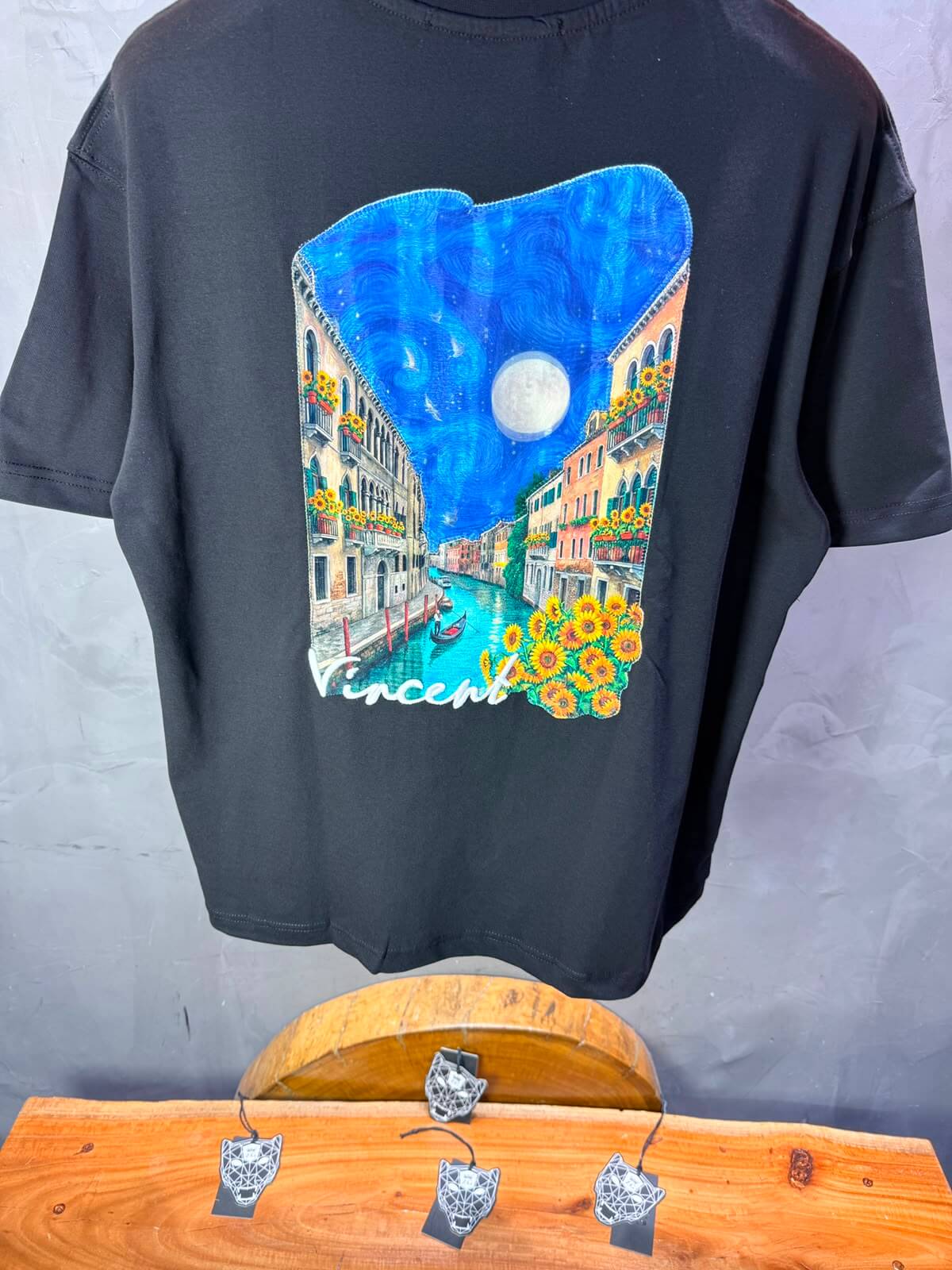T-Shirt Oversize Vincent — Noir 5183